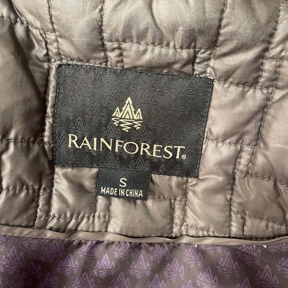 Very nice warm puffer jacket in soft brown color - Picture 2 of 7